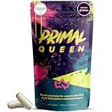 Primal Queen Female-Optimized Beef Organ Superfood Supplement (Beef Liver, Kidney, Heart, & 3 More) - 100% Grass Fed, Pasture Raised Cattle - Balance Hormones, Energy, & More for Women