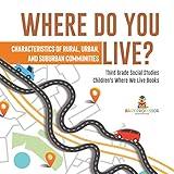 Where Do You Live? Characteristics of Rural, Urban, and Suburban Communities Third Grade Social Studies Children's Where We Live Books