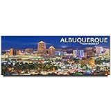 Albuquerque Panoramic Fridge Magnet New Mexico Travel Souvenir