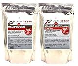 Dual Health Body & Mind (5 lb) Bag of Each Ascorbic Acid Vitamin C & MSM Methylsulfonylmethane Powder Combo