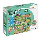 Forest Observation Puzzle - A Family Search & Find Game About Nature Conservation - Fun & Educational Preschool Games for Boys and Girls - Learning Resources for Kids Ages 4-6 by Adventerra Games