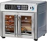 Emeril Lagasse 26 QT Extra Large Air Fryer, Convection Toaster Oven with French Doors, Stainless Steel