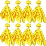 Ahuimeius 8 Pcs Yellow Penalty Flag Football Flags, Referee Flag, Lacrosse,Sports Fan for Football Games Party Accessory Referee Game Party