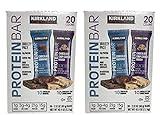 Kirkland Signature Protein bar Energy Variety Pack, (Family Bundle)