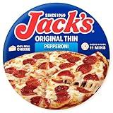 Jack's Original Thin Crust Pepperoni Frozen Pizza, 14.3 oz