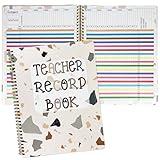 Teacher Record Book Tones Record Book for Teacher Grade Book Spiral Bound Record Class Gradebook Office Favors Gift for Classroom