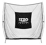 IZZO Titan 7ft x 7ft Golf Practice Hitting Net - Golf Hitting Net for Your Home Or Backyard,Black