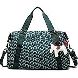 Duffle Bag Waterproof Tote Bags Everything Bag Carryon Gymbag Yoga Bag Hospital Holdalls with Wet Pocket for Travel Swimming Sports and Gym Activities (GREEN)