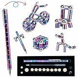 Magnetic Fidget Pen Toys for Ages 8-13 - Gifts for Teenage Boy Girl Magnet Pen Decompression Toy Pen 10 11 12 13 14 15 Year Old Boy Gift Ideas - Fidget Pens for Teens Cool Presents for 10-15 Year Old