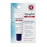 Aquaphor Lip Repair Ointment - Long-lasting Moisture to Soothe Dry Chapped Lips - .35 fl. oz. Tube