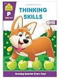 School Zone Thinking Skills Workbook: 64 Pages, Preschool, Kindergarten, Problem-Solving, Logic & Reasoning Puzzles, Ages 3 to 5 (Get Ready! Book Series)