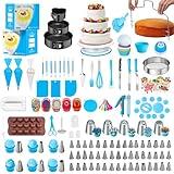 530Pcs Cake Decorating Kit Baking Supplies Cake Turntable Baking Accessories Tools for Beginners and Pros