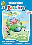 School Zone Preschool Basics Workbook: 96 Pages, Pre-K, Preschool Readiness, Alphabet, Numbers, Counting, Beginning Sounds, Classifying, Ages 3-5