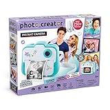 Canal Toys Photo Creator Instant Print Camera – Photo, Selfie and Video – Thermal Paper for 250 Photos – LCD Screen. 8+, Blue