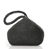 BABEYOND Women's Beaded Clutch Evening Bags Vintage Elegant Triangle Purse for 1920s Party Prom Wedding