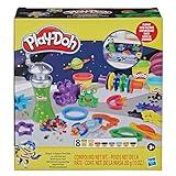 Play-Doh Stars 'n Space Tool Kit Outer Space Toy for Kids 3 Years and Up with Playmat and 8 Non-Toxic Modeling Compound Colors