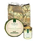 Christmas Pudding & Brandy Butter Hard Sauce - Happy New Year - Ships the Same Business Day