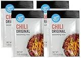 Amazon Brand - Happy Belly Chili Seasoning Mix, 1.25 ounce (Pack of 4)
