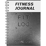 Undated Fitness Log Book & Workout Planner - Designed by Experts Gym Notebook, Workout Tracker, Exercise Journal for Men Women