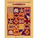 American Folksongs for Easy Guitar | 70+ Traditional Folk Songbook for Easy Guitar | Easy Guitar Sheet Music with Chord Diagrams, Lyrics, and Strumming Patterns | Perfect Music Teacher Resource