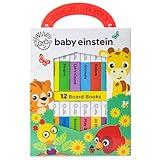 Baby Einstein - My First Library Board Book Block 12-Book Set - First Words, Alphabet, Numbers, and More! - PI Kids