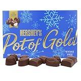 Christmas Hershey’s Pot of Gold Assorted Milk Chocolate Truffles Box, Candy Gift Set, 24 Total Pieces, 8.75 Ounces