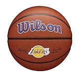 WILSON NBA Team Alliance Basketball - Los Angeles Lakers, Size 7-29.5"