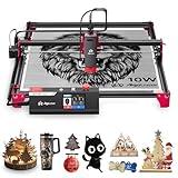 AlgoLaser DIY KIT MK2 10000mW Laser Engraver, Laser Engraving Machine with 3.5‘’ Touch Screen with Algo OS, Wood, Acrylic, Metal Cutting Machine, Laser Class 1