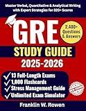 GRE Study Guide: Master Verbal, Quantitative & Analytical Writing with Expert Strategies for 320+ Scores Practice