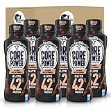 Core Chocolate Power Elite Failrlife High Protein Shakes (42 Grams) 14 Oz. 6 pack in The Award Box Packaging