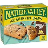 Nature Valley Soft-Baked Muffin Bars, Chocolate Chip, Snack Bars, 10 Bars, 12.4 OZ