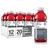 vitaminwater zero sugar xxx, electrolyte enhanced water w/vitamins, açai-blueberry-pomegranate drinks, 20 fl oz, 12 Pack