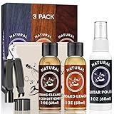 Deviser Guitar Cleaning,All IN ONE Kit,fretboard Lemon oil,Polish,Guitar String-cleaner,Guitar string winder,Cleaning cloth for guitar cleaning and maintenance