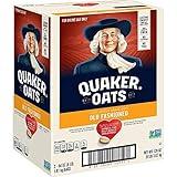 Quaker Old Fashioned Rolled Oats, Non GMO Project Verified, Two 64oz Bags in Box, 90 Servings, 4 Pound (Pack of 2)