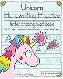 Unicorn Handwriting Practice: Letter Tracing Workbook (Little Learner Workbooks)