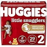 Huggies Little Snugglers Baby Diapers, Size 2 (12-18 lbs), 29 Ct