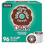 The Original Donut Shop Dark Coffee, Keurig Single-Serve K-Cup Pods, Dark Roast, 96 Count