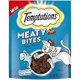 Temptations Meaty Bites Soft and Savory Cat Treats Tuna Flavor, 4.12 oz. Pouch