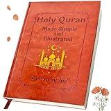 The Quran Journey - Holy Quran Made Simple and Illustrated,Quran Study Guide All 114 Surahs,Easy-to-Understand,Gift for Beginners & Seekers Accessory