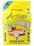 Grandma Lucy's Artisan Dog Food, Grain Free and Freeze-Dried - Artisan Chicken, 3Lb Bag