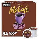 McCafe French Roast, Keurig Single Serve K-Cup Pods, Dark Roast Coffee Pods, 84 Count