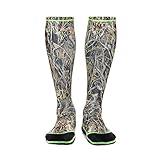 Wetsox Frictionless Wader Socks - Slip Easily In & Out of Any Boots or Waders | Waterproof, Breathable, Lightweight Fishing & Hunting Socks, Non-Slip, Quick-Dry Outdoor Gear | Camo, Large