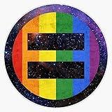 MAGNET Equality Pride Universe Magnetic Vinyl Sticker Decal Magnet 5"