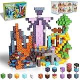 BrightBlox Magnetic Blocks 120PCS Magnetic Building Blocks for Kid 3+, Building Toys for Kid Boys Girls, STEM Sensory Gift for Birthday