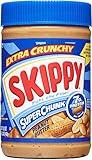 SKIPPY SUPER CHUNK Extra Crunchy Peanut Butter Spread, 16.3 Ounce