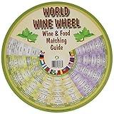 Franmara 6136-BU The World of Wine Wheel and Food Matching Guide