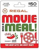 Brinker/Regal Entertainment Movie & A Meal Gift Cards, Multipack of 2 - $25