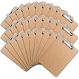 Clipboards (Set of 30) Letter Size Clipboard, Low Profile Clip, Classroom Supplies