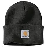 Carhartt Men's Knit Cuffed Beanie, Black, One Size