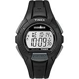 Timex Men's Ironman Triathlon Essential 10 40mm Watch – Black Case Black Resin Strap